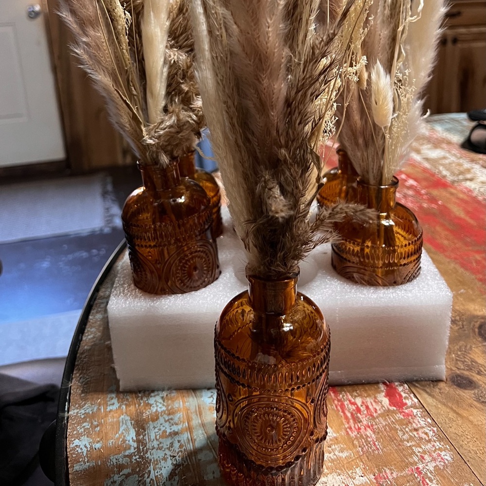 Table decor used once for Anniversary party! 6 total